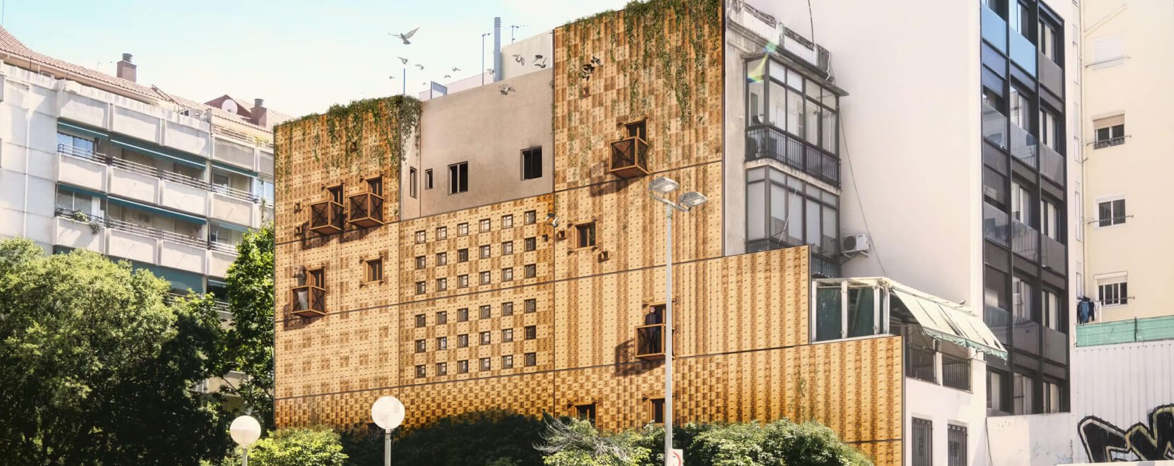 Maketium modern mimari maket örneği